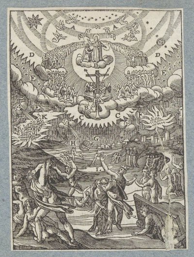 Enormous Terrors on Earth Preceding the Last Judgment by Christoffel van Sichem (II)