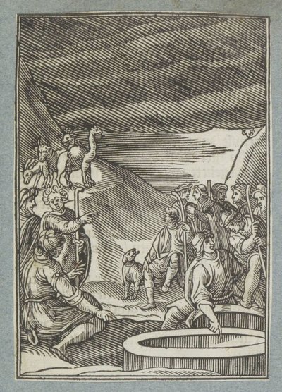 Joseph Thrown into the Pit by Christoffel van Sichem (II)