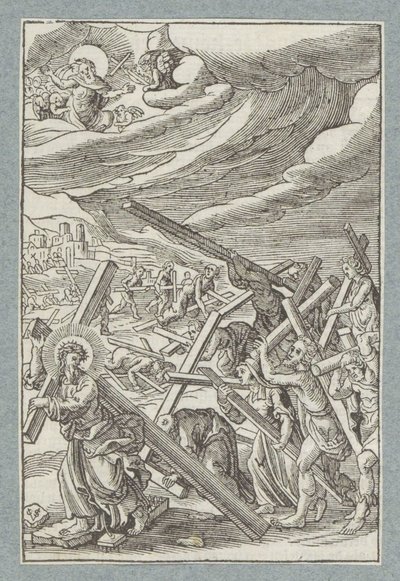 Thy Will Be Done on Earth as It Is in Heaven by Christoffel van Sichem (II)