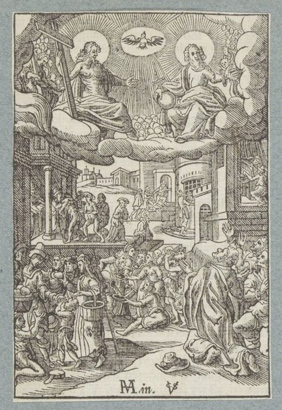 Our Father in Heaven, Hallowed Be Your Name by Christoffel van Sichem (II)