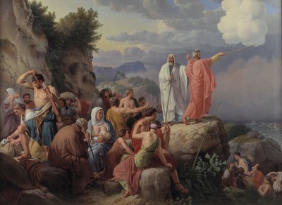 The Israelites Resting after the Crossing of the Red Sea, 1816 by Christoffer Wilhelm Eckersberg