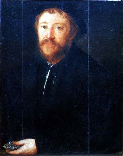 Portrait of Cornelius Gros by Christoph Amberger