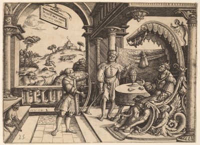 David Playing the Harp before Saul by Christoph Bockstorfer