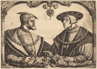 Emperors Charles V and Ferdinand I by Christoph Bockstorfer