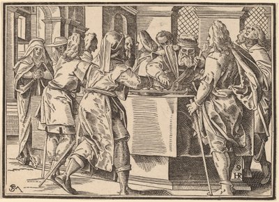 Christ Tells His Disciples of the Last Judgment by Christoph Murer