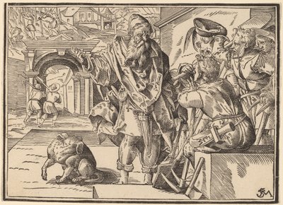 Christ Tells His Disciples of the Last Judgment by Christoph Murer