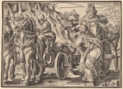 Christ Tells His Disciples of the Last Judgment by Christoph Murer