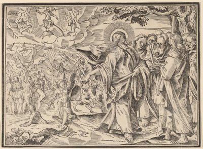 Christ Tells His Disciples of the Last Judgment by Christoph Murer