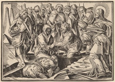 Christ Tells His Disciples of the Last Judgment by Christoph Murer