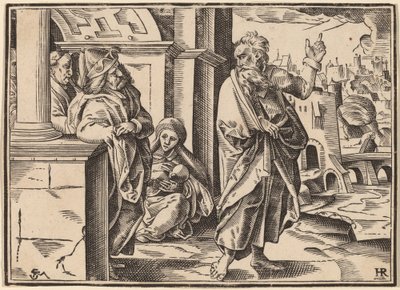 Christ Tells His Disciples of the Last Judgment by Christoph Murer