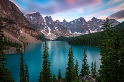 Turquoise Mountain Lake by Christoph Schaarschmidt
