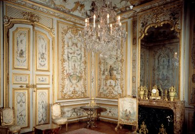 View of the Cabinet of the Monkeys by Christophe Huet