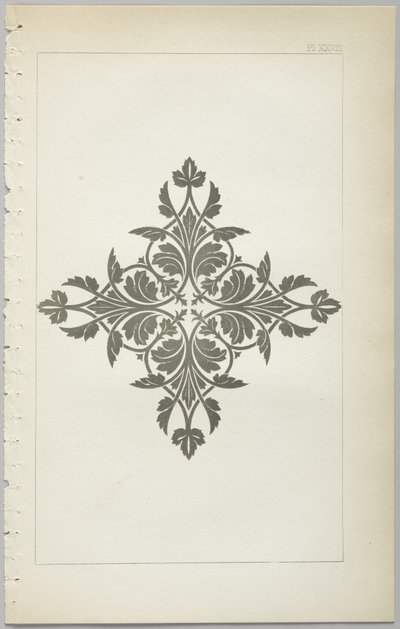 The Art of Decorative Design: With an Appendix, Giving the Hours of the Day at Which Flowers Open, Published by Day & Son, London, 1862 by Christopher Dresser