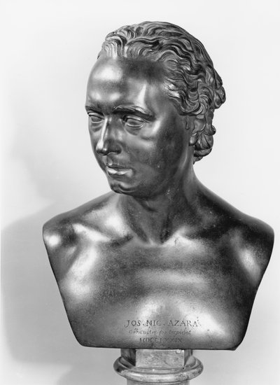Bust of Jose Nicolas de Azara, 1773 by Christopher Hewetson