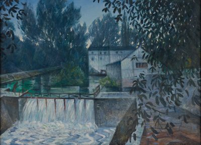 The Weir, Charenton by Christopher R.W Nevison