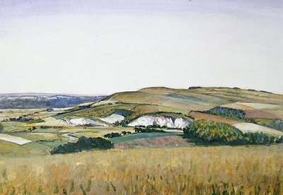 Amberley by Christopher Richard Wynne Nevinson