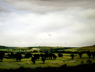 An English Landscape by Christopher Richard Wynne Nevinson