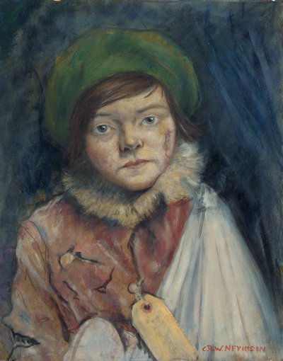 Camden Town Kid, or Cockney Stoic by Christopher Richard Wynne Nevinson