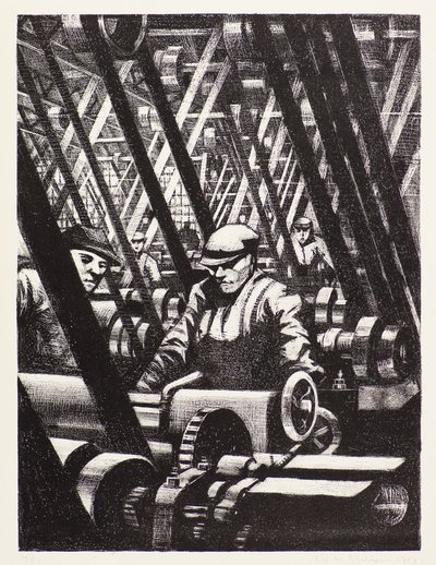 Making the Engine by Christopher Richard Wynne Nevinson