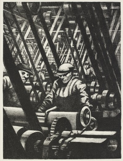 Making the Engine by Christopher Richard Wynne Nevinson