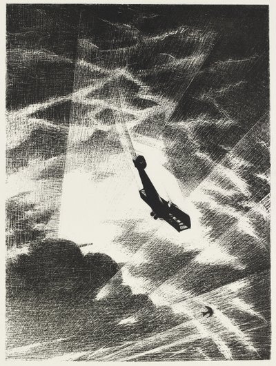 Swooping Down on a Taube by Christopher Richard Wynne Nevinson