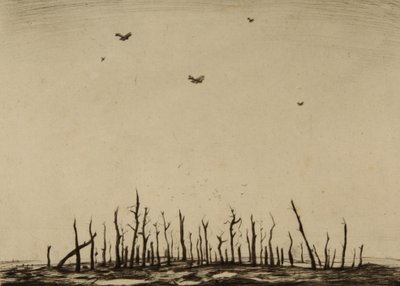 The Cursed Wood by Christopher Richard Wynne Nevinson