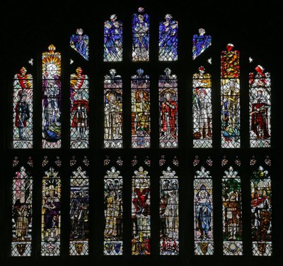 The Spirit of God: Chapter House Window by Christopher Whall, 1903 by Christopher Whall