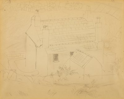 Cottage, Cornwall by Christopher Wood