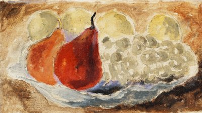 Shell, Dish and Fruit, c.1922 by Christopher Wood