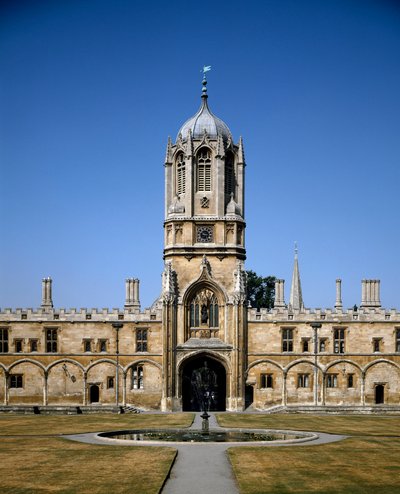 Dome of Christ Church College by Christopher Wren