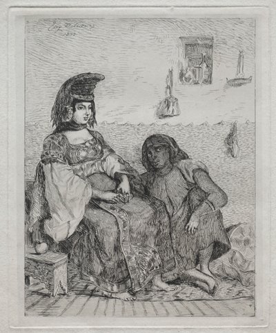 A Jewish Woman of Algiers by Chöying Dorjé, the Tenth Black Hat Karmapa (Tibetan