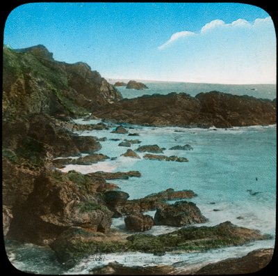 Coastal Scene Near the Lizard, Cornwall by Church Army Lantern Department