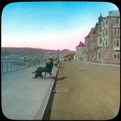 Esplanade, Penzance, Cornwall, late 19th or early 20th century by Church Army Lantern Department