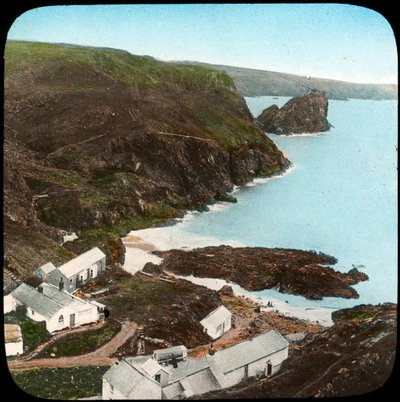 Kynance Cove and Village, Cornwall by Church Army Lantern Department