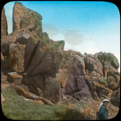 Ladies Wishing Chair, Logan Rock, near Treen, Cornwall by Church Army Lantern Department