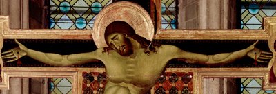 Crucifix (detail) by Cimabue