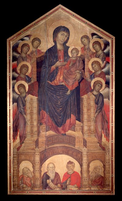 Maesta of the Holy Trinity by Cimabue
