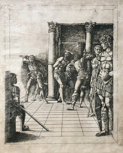 The Flagellation of Christ by Circle of Andrea Mantegna