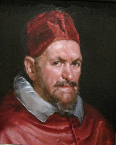 Portrait of Innocent X by Circle of Diego Velázquez