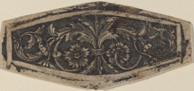 Ornament in Hexagonal Shape by Circle of Francesco Francia