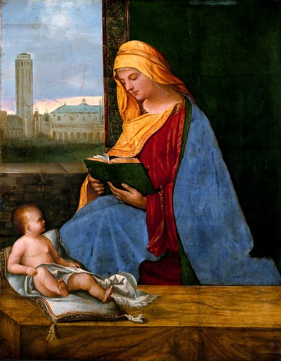 The Virgin and Child with a View of Venice (The Tallard Madonna) by circle of Giorgione