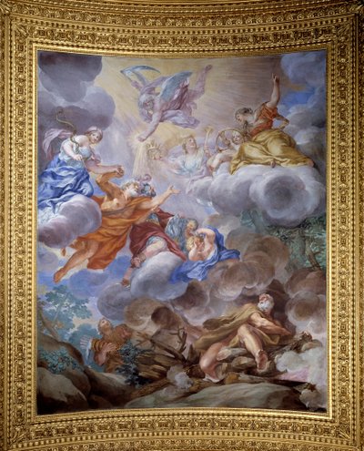 Allegory of Saturn Extolling the Magnificence of the Medici Family by Ciro Ferri