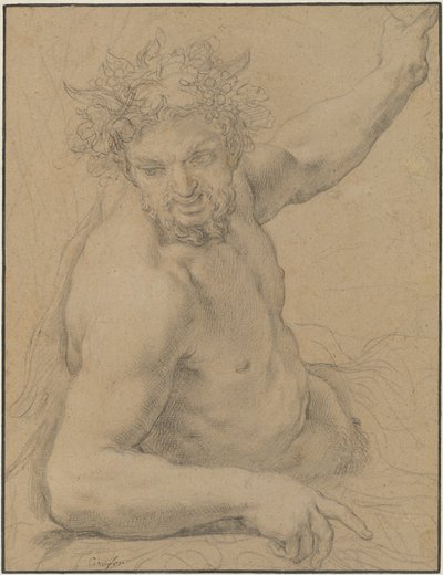 Faun Reclining by Ciro Ferri
