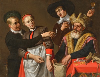 Rivals by Claes Cornelisz. Moeyaert