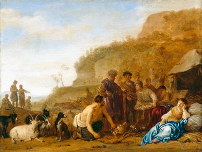Laban Searching for His Gods by Claes Corneliszoon Moeyaert