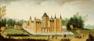 View of the Castle of Egmond aan den Hoef, c.1638 by Claes Jacobsz. van der Heck