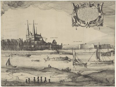 Profile of Deventer (Plate IV) by Claes Jansz. Visscher (II) (possibly)