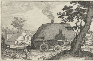 Group of Farms by Claes Jansz. Visscher (II)