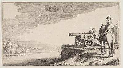 Watch-Tower on a River, from Landscapes (Pleasant Landscapes) by Claes Jansz. Visscher II