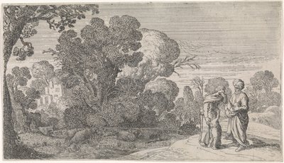 Expulsion of Hagar and Ishmael by Claes Moeyaert